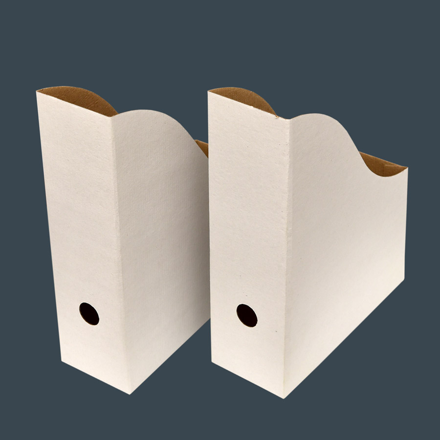 Suport vertical din carton pentru documente Suport vertical documente